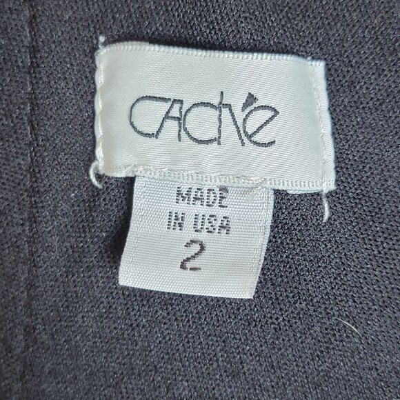 Cache Cocktail Dress Womens Small Sheer Chiffon Bodice Cold Shoulder Formal - Picture 8 of 9